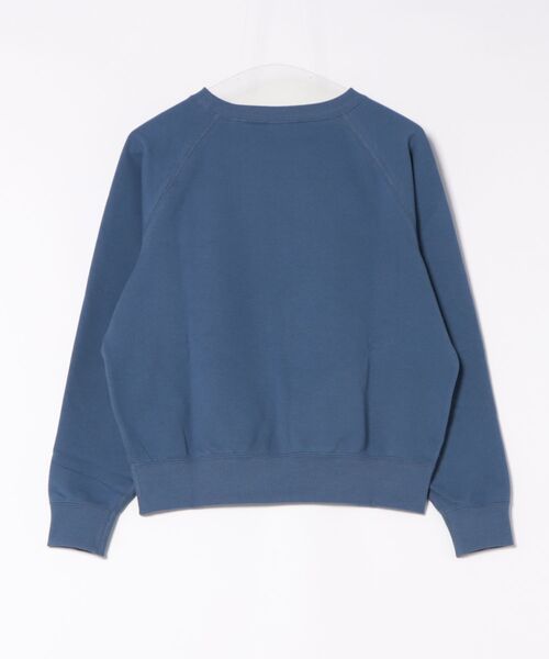 ORCIVAL（オーシバル）の「BOAT NECK PULLOVER ボート ネック プルオーバー（スウェット・レディース・ブラック/ブルー/トップグレー/レッド/キナリ・2/1）」の6枚目の写真