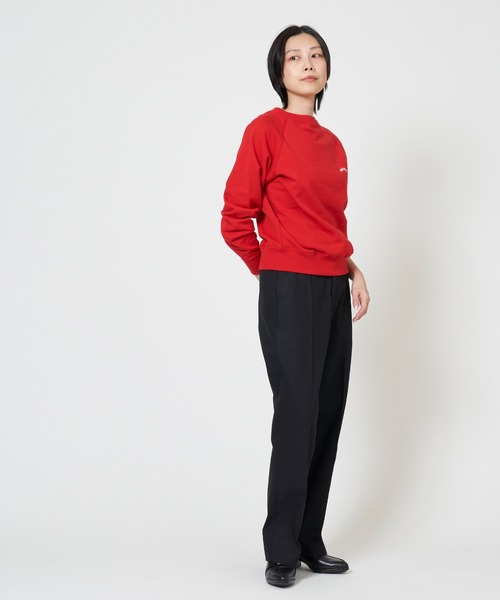 ORCIVAL（オーシバル）の「BOAT NECK PULLOVER ボート ネック プルオーバー（スウェット・レディース・ブラック/ブルー/トップグレー/レッド/キナリ・2/1）」の16枚目の写真