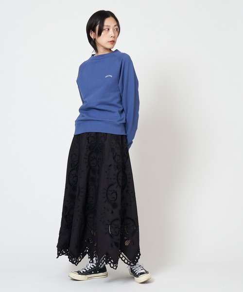 ORCIVAL（オーシバル）の「BOAT NECK PULLOVER ボート ネック プルオーバー（スウェット・レディース・ブラック/ブルー/トップグレー/レッド/キナリ・2/1）」の15枚目の写真