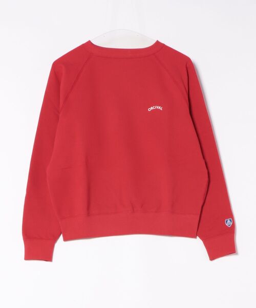 ORCIVAL（オーシバル）の「BOAT NECK PULLOVER ボート ネック プルオーバー（スウェット・レディース・ブラック/ブルー/トップグレー/レッド/キナリ・2/1）」の19枚目の写真