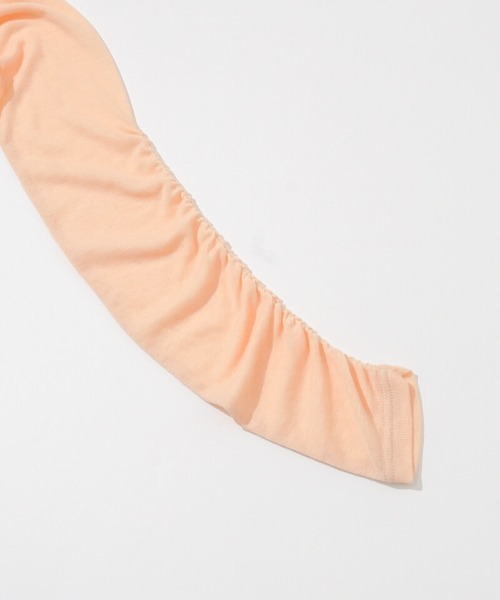 flower（フラワー）の「リンクルリブロングスリーブ（Tシャツ/カットソー・レディース・アイボリー/オレンジ・FREE）」の21枚目の写真