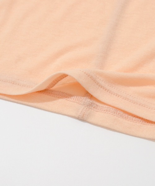 flower（フラワー）の「リンクルリブロングスリーブ（Tシャツ/カットソー・レディース・アイボリー/オレンジ・FREE）」の22枚目の写真