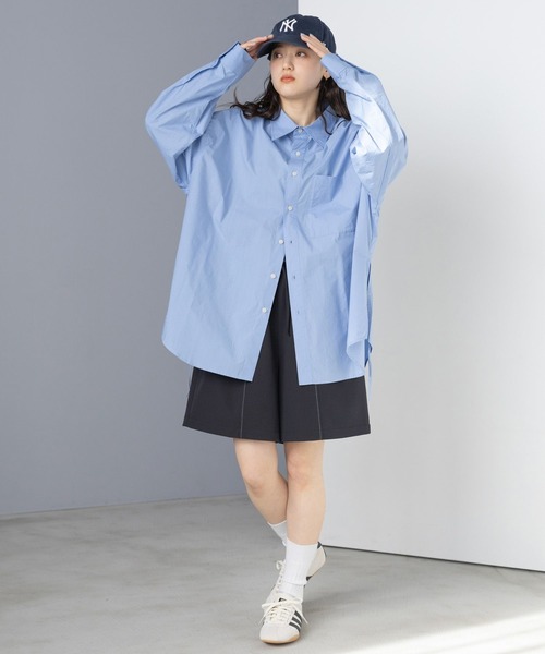 RAGEBLUE（レイジブルー）の「＜セットアップ対応＞TRステッチショートパンツ/ハーフパンツ（スラックス・レディース・グレー/ネイビー・FREE）」の15枚目の写真