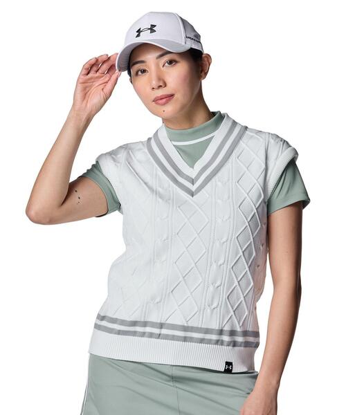 UNDER ARMOUR｜アンダーアーマー（レディース）のベスト（ホワイト