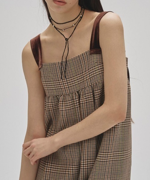 TODAYFUL(トゥデイフル)の「TODAYFUL Cord Pearl Choker コードパールチョーカー/12510910(チョーカー・レディース・ブラック・ONE SIZE)」の3枚目の写真