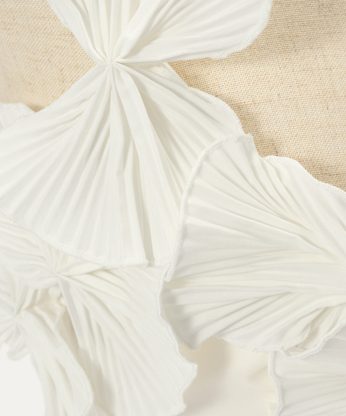美品marge tokyo DECORATIVE BRA TOP White 美品marge tokyo DECORATIVE BRA TOP White - メルカリ