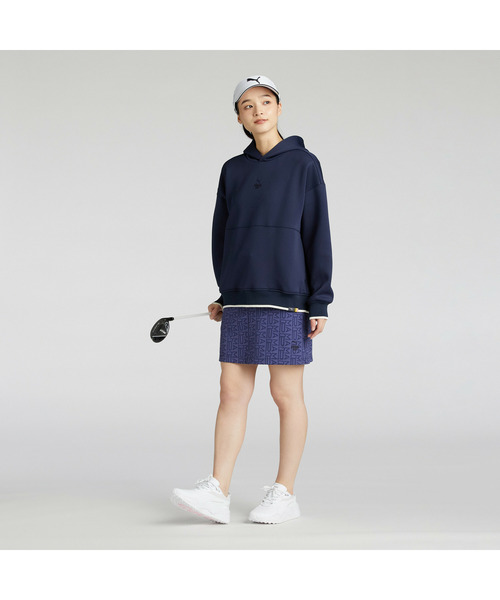 PUMA(プーマ)の「PUMA プーマ ウィメンズ ゴルフ FOG リラックス スウェット フーディ(パーカー・レディース・ネイビー/オフホワイト/グレー・SMALL/MEDIUM/X-LARGE/LARGE)」の5枚目の写真