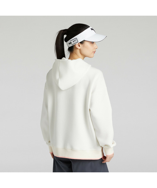 PUMA(プーマ)の「PUMA プーマ ウィメンズ ゴルフ FOG リラックス スウェット フーディ(パーカー・レディース・ネイビー/オフホワイト/グレー・SMALL/MEDIUM/X-LARGE/LARGE)」の14枚目の写真