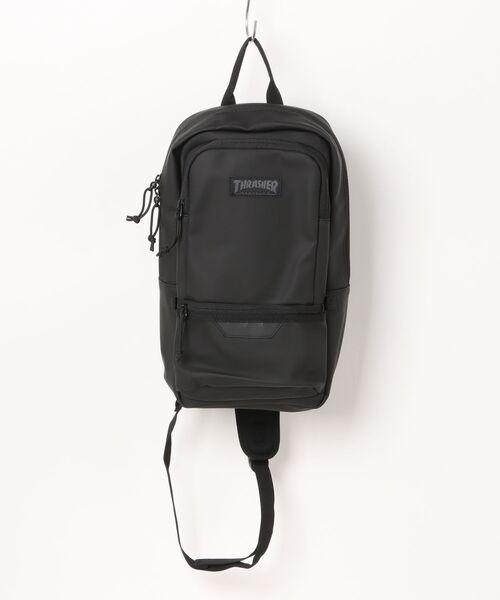 THRASHER(スラッシャー)の「THRASHER/スラッシャー ボディバック Sling Bag 軽量 THR-324(ボディバッグ/ウエストポーチ・メンズ・ブラック×ブラック/ブラック×ホワイト・FREE)」の16枚目の写真