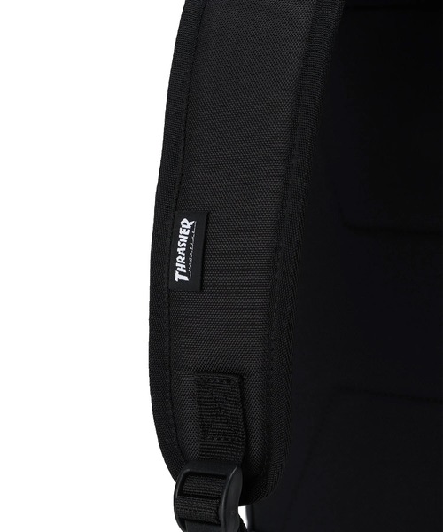 THRASHER(スラッシャー)の「THRASHER/スラッシャー ボディバック Sling Bag 軽量 THR-324(ボディバッグ/ウエストポーチ・メンズ・ブラック×ブラック/ブラック×ホワイト・FREE)」の14枚目の写真