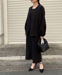 NOAHL（ノアル）の「【NOAHL】「ハレの日も、自然体で。」ロングワンピース×ジャケットセレモニースーツ（セットアップ）」