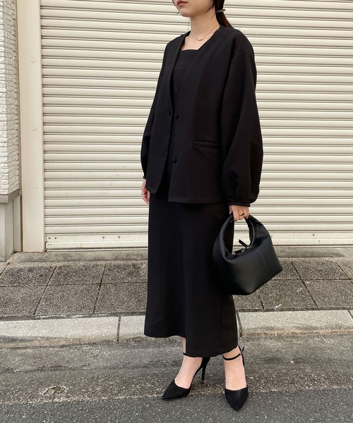 【NOAHL】「ハレの日も、自然体で。」ロングワンピース×ジャケットセレモニースーツ