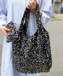 Anthe（アンテ）の「【Anthe】 / ポーチ付きスパンコールマルシェBAG / ant-000023（ショルダーバッグ・メンズ）」