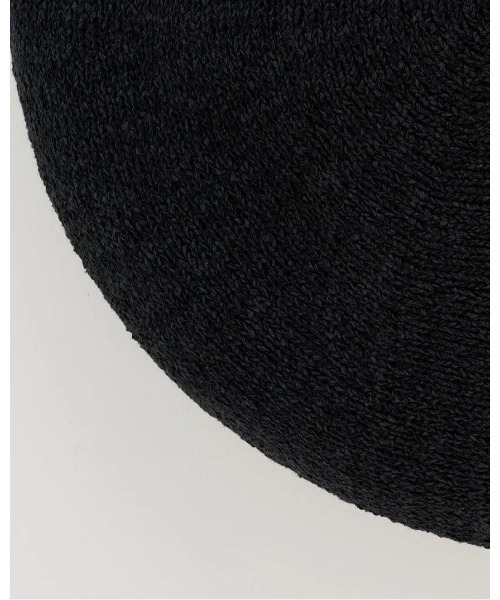 KIJIMA TAKAYUKI（キジマ　タカユキ）の「KIJIMA TAKAYUKI WASHI KNIT BERET EWKN-001A（ハンチング/ベレー帽・レディース・オフホワイト/ピンク/ブラック・ONE SIZE）」の4枚目の写真