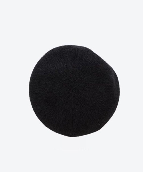 KIJIMA TAKAYUKI（キジマ　タカユキ）の「KIJIMA TAKAYUKI WASHI KNIT BERET EWKN-001A（ハンチング/ベレー帽・レディース・オフホワイト/ピンク/ブラック・ONE SIZE）」の14枚目の写真