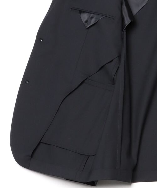 クラシックウールボクシージャケット(セットアップ可)（テーラード