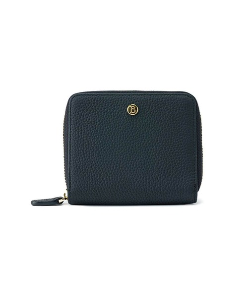 BARCOS（バルコス）の「【BARCOS/バルコス】紛失防止チップ付きシュリンクレザー折財布＜ノヴィタ＞（財布・レディース・イエロー/ブラック/ブルー/ベージュ系その他/レッド/グリーン/オレンジ・ONE SIZE）」の2枚目の写真