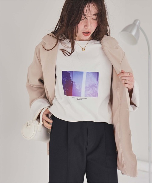 セール】フォトプリントTシャツ（Tシャツ/カットソー）｜titivate