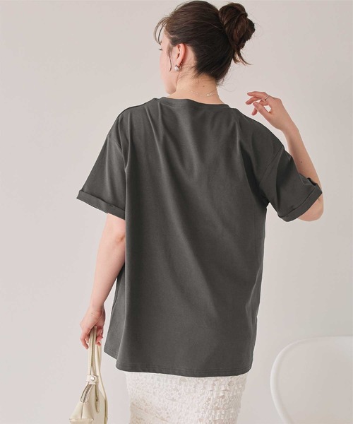 titivate（ティティベイト）の「フォトプリントTシャツ（Tシャツ/カットソー・レディース・グレー/ホワイト系その他2/オフホワイト/ホワイト系その他3/ホワイト系その他/グレー系その他/グレー系その他2/チャコール・S/L/M/XL）」の21枚目の写真