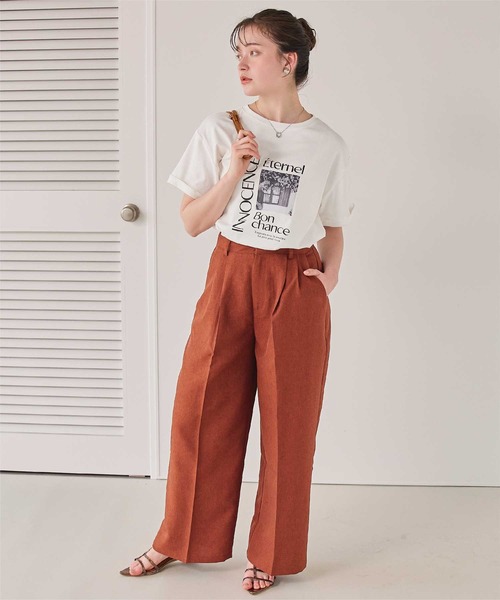 titivate（ティティベイト）の「フォトプリントTシャツ（Tシャツ/カットソー・レディース・グレー/ホワイト系その他2/オフホワイト/ホワイト系その他3/ホワイト系その他/グレー系その他/グレー系その他2/チャコール・S/L/M/XL）」の19枚目の写真