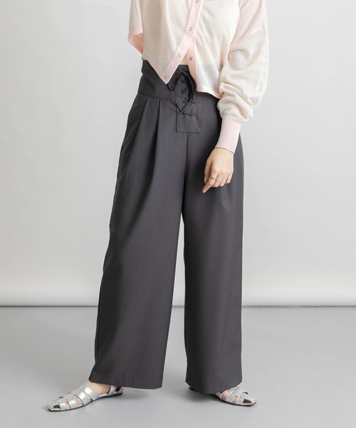 セール】『2サイズ展開』レースアップパンツ（その他パンツ）｜KBF