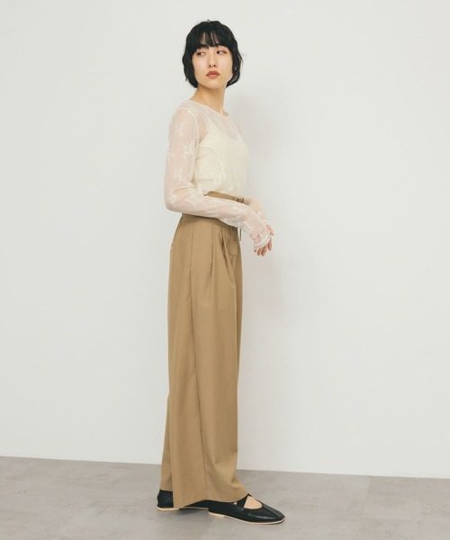 セール】『2サイズ展開』レースアップパンツ（その他パンツ）｜KBF