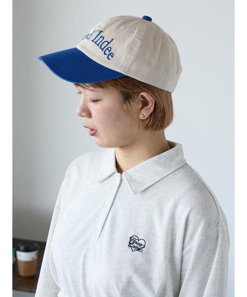 ehka sopo（エヘカソポ）の「ウェーブロゴ刺繍キャップ（ハット・レディース・ブルー/ブラック/レッド/ピンク・F）」の22枚目の写真