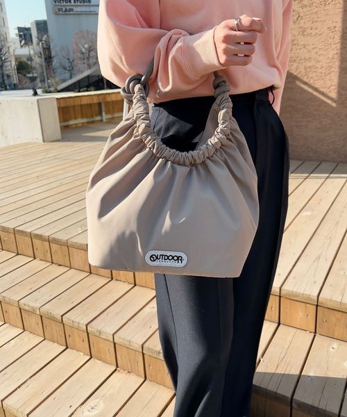 OUTDOOR PRODUCTS(アウトドアプロダクツ)の「【OUTDOOR PRODUCTS】VIS別注モデルコードトートバッグ【WEB限定】(トートバッグ・レディース・ブラック/サックスブルー/ベージュ・FREE)」の6枚目の写真