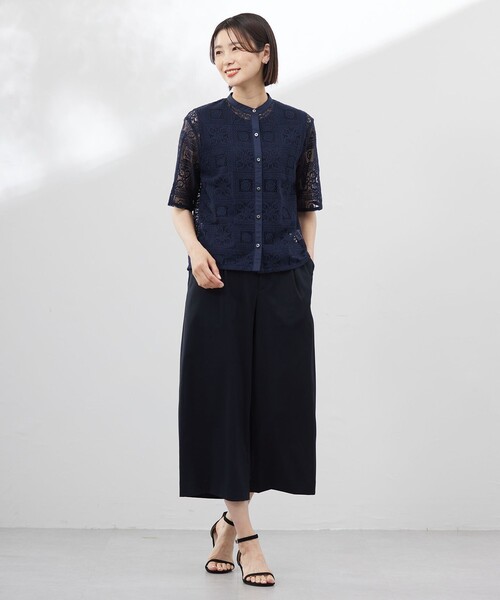 J.PRESS Ladies(J.プレス レディス)の「【洗える】GORIAN TWILL クロップド パンツ(その他パンツ・レディース・ベージュ系/カーキ系/ネイビー系・XS/S)」の16枚目の写真