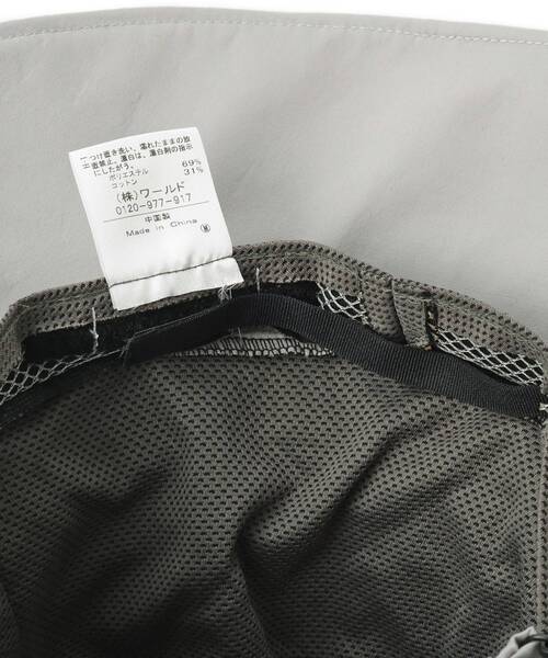 Dessin（デッサン）の「【UV・2WAY・洗える】ブリムハット（ハット・レディース・ベージュ/ライトグレー/ブラック・00）」の8枚目の写真