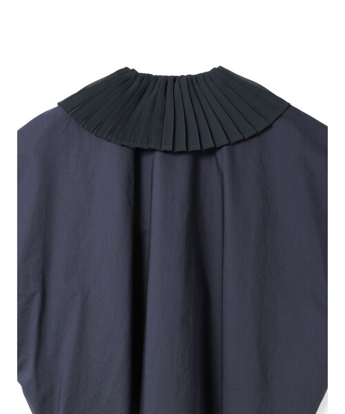 mizuiro ind プリーツ襟ブラウス mizuiro ind プリーツカラーシャツ｜ MARcourt ONLINE STORE