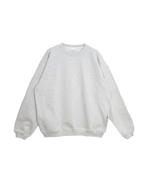 COMMON BASE(コモンベース)の「BLANK B SWEATSHIRT | COMMON BASE(スウェット・メンズ・ブラック/杢グレー/ライトイエロー/スモークピンク・MEDIUM/LARGE/X-LARGE)」の12枚目の写真