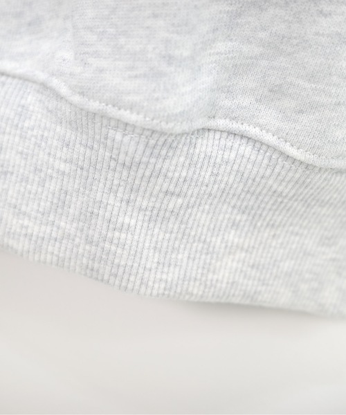 COMMON BASE(コモンベース)の「BLANK B SWEATSHIRT | COMMON BASE(スウェット・メンズ・ブラック/杢グレー/ライトイエロー/スモークピンク・MEDIUM/LARGE/X-LARGE)」の15枚目の写真