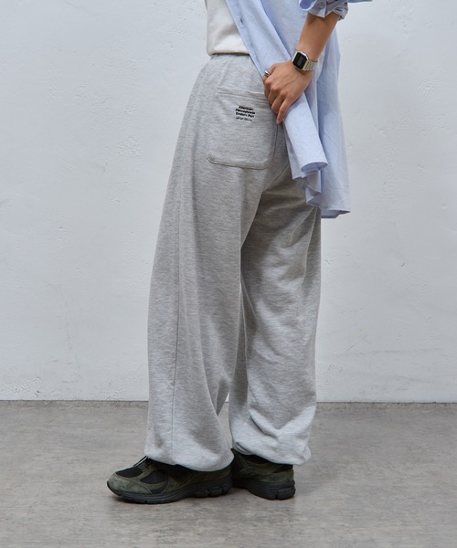 COLONY 2139（コロニートゥーワンスリーナイン）の「ポケット刺繍スウェットパンツ（スウェットパンツ・レディース・グレー・FREE）」の8枚目の写真