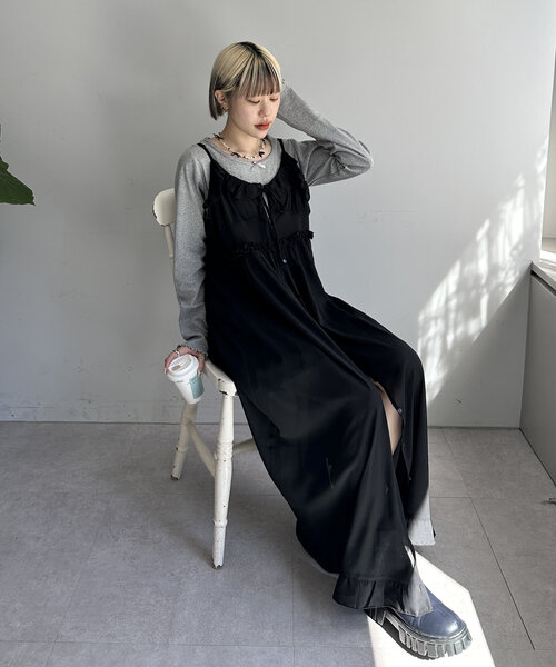 w closet（ダブルクローゼット）の「ビーズリボンネックレス（ネックレス・レディース・オフホワイト・FREE）」の6枚目の写真