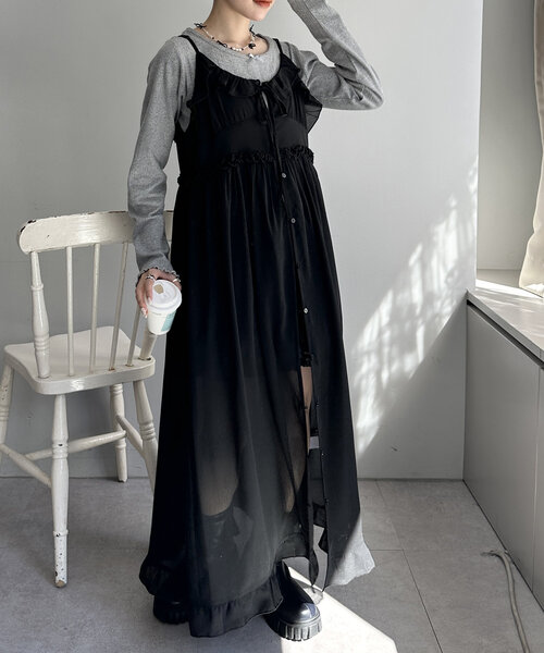 w closet（ダブルクローゼット）の「ビーズリボンネックレス（ネックレス・レディース・オフホワイト・FREE）」の10枚目の写真