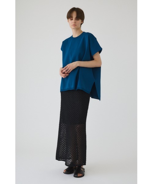 RIM.ARK（リムアーク）の「Asymmetry knit tops アシンメトリー