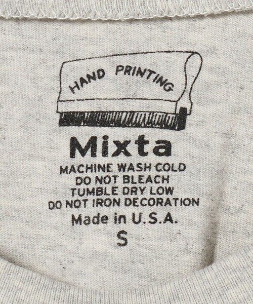 MIXTA（ミクスタ）の「【別注】＜MIXTA＞FEEL FREE Tシャツ LT.GRAY（Tシャツ/カットソー・レディース・ライトグレー・S）」の12枚目の写真