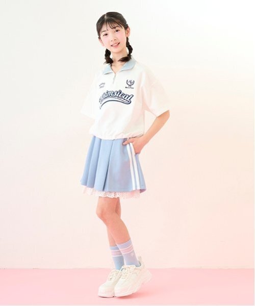 メゾピアノジュニア半袖ポロシャツ、Tシャツとスカートセット全５枚サイズ160Ｌ メゾピアノジュニア半袖ポロシャツ、Tシャツとスカートセット全