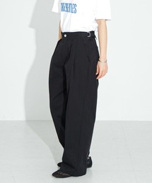 URBAN RESEARCH Sonny Label | ワイドストレートアジャストタックパンツ(その他パンツ)
