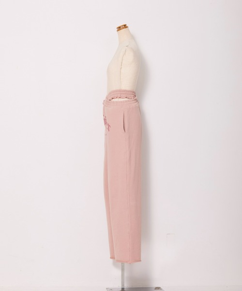 FIG&VIPER（フィグアンドバイパー）の「XウエストlogoスウェットPT（スウェットパンツ・レディース・ライトグレー/ブラック/ライトピンク・FREE）」の16枚目の写真