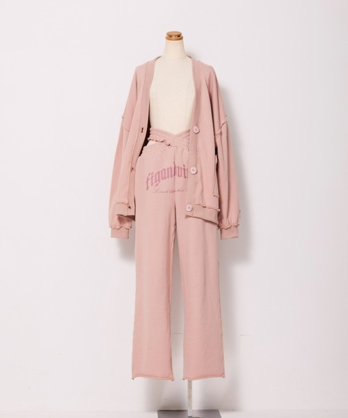 FIG&VIPER（フィグアンドバイパー）の「XウエストlogoスウェットPT（スウェットパンツ・レディース・ライトグレー/ブラック/ライトピンク・FREE）」の19枚目の写真