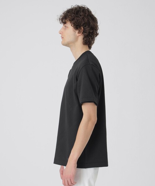 セール】ブリスターバイアスシャドーチェックTシャツ（Tシャツ