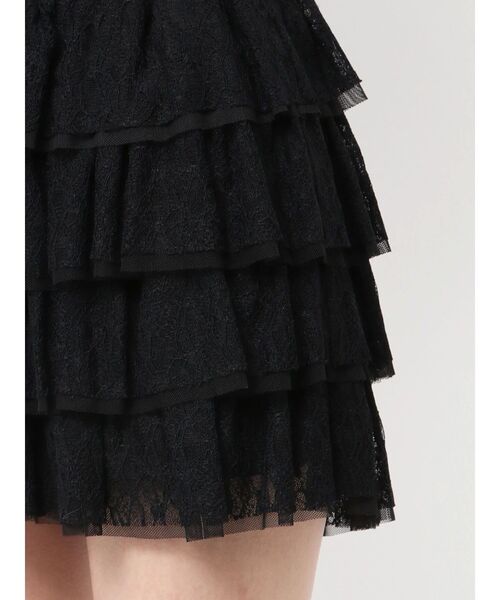 GYDA（ジェイダ）の「Mix material フリルデザインショートパンツ（その他パンツ・レディース・オフホワイト/ブラック/その他1・FREE）」の21枚目の写真