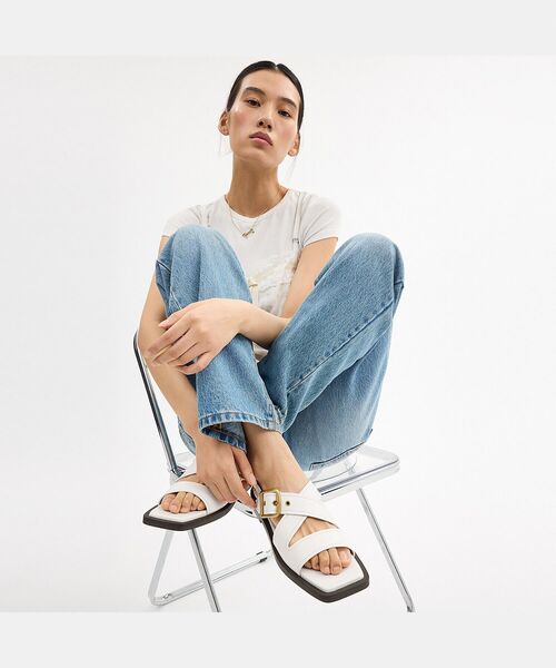 【COACH】アーカイブスリングバックサンダル COACH コーチ ヴェダスリングバック ストラップサンダル