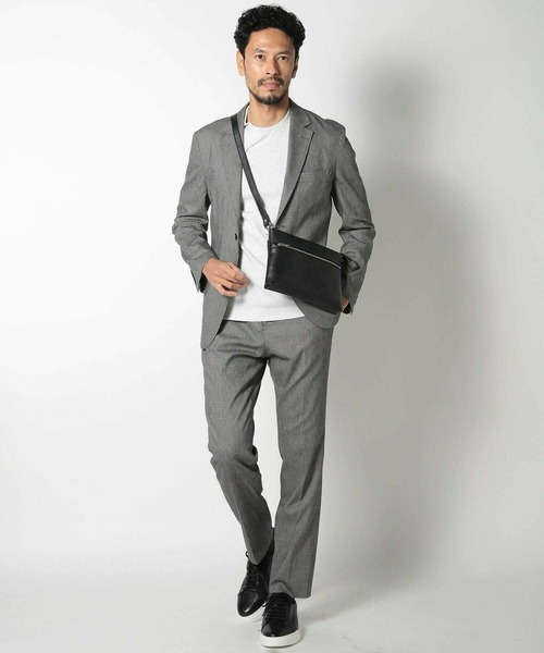 MEN'S BIGI(メンズビギ)の「【SEEKER/シーカー】別注2wayクラッチ&ショルダーバッグ(ショルダーバッグ・メンズ・ネイビー/グリーン/ブラック・FREE)」の21枚目の写真