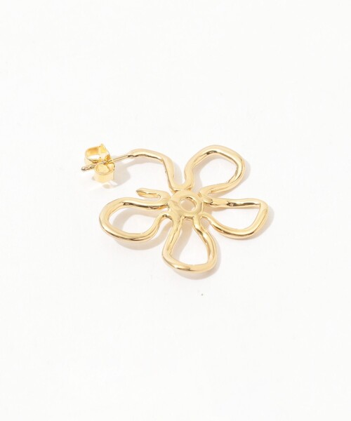 TOMORROWLAND (トゥモローランド)の「Kara Yoo FLORA HOOPS MEDIUM ピアス(ピアス(両耳用)・レディース・シルバー/ゴールド・FREE)」の9枚目の写真