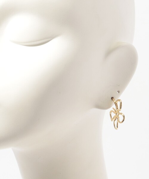 TOMORROWLAND (トゥモローランド)の「Kara Yoo FLORA HOOPS MEDIUM ピアス(ピアス(両耳用)・レディース・シルバー/ゴールド・FREE)」の10枚目の写真