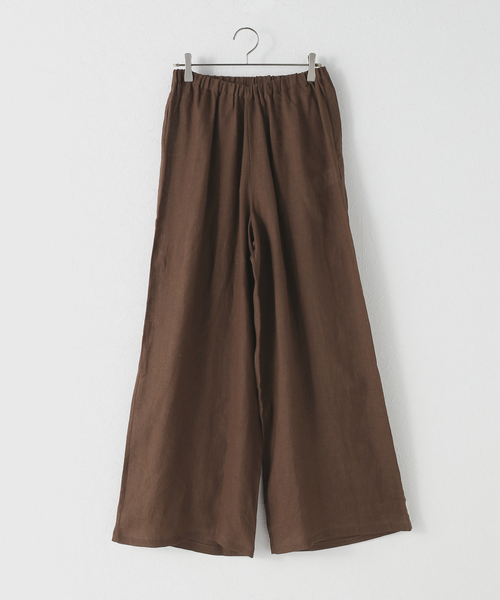 EMILY WEEK(エミリーウィーク)の「【BASERANGE/ベースレンジ】SEPIA PANTS / TRSE-LI-SU25(その他パンツ・レディース・ブラウン・X-SMALL)」の1枚目の写真