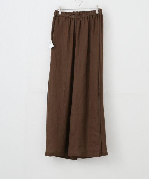 EMILY WEEK(エミリーウィーク)の「【BASERANGE/ベースレンジ】SEPIA PANTS / TRSE-LI-SU25(その他パンツ・レディース・ブラウン・X-SMALL)」の3枚目の写真
